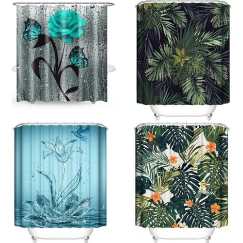 Starfish on the beach curtains curtain shower curtain Bathroom curtain Shower curtain Curtain Curtains for kitchen For bathroom