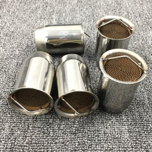 S1000RR Z750 R6 MT-07 TMAX 530 R3 Motorcycle 51 61mm Exhaust Muffler DB Killer Silencer Catalytic For YAMAHA Kawasaki Suzuki KTM