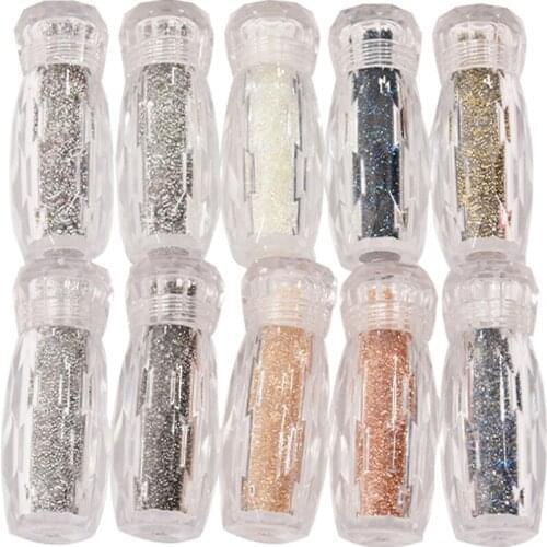 1 Bottle Mini Fine 3D Nail Rhinestones Crystals Caviar Rhinestones DIY Manicure Metal Art Nail