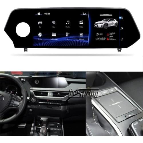 10.25"Car multimedia Player for LEXUS UX GPS Navigation (2019 original Car with touchpad Remote system) left-hand drive
