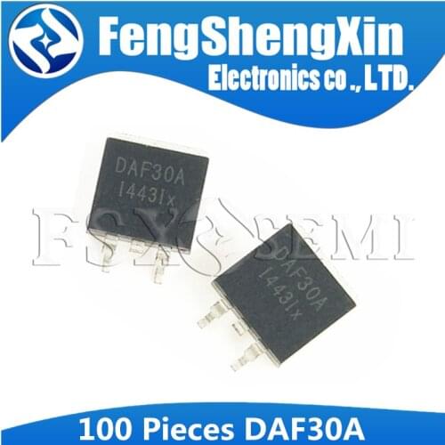 100pcs DAF30A DAF30 TO-263 Liquid crystal plasma triode
