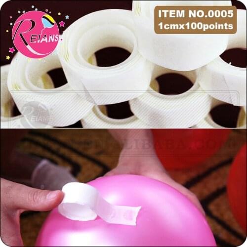100pcs/Roll Removable Balloon partner attachment glue dot balloon accessories attach balloon to ceiling wall balloon sticker