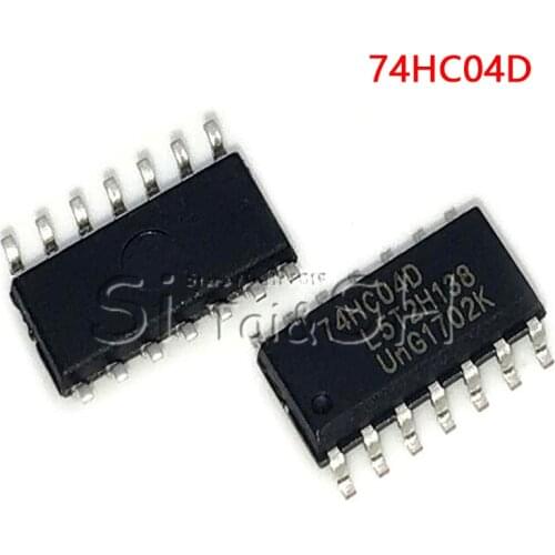 20PCS 74HC04D SOP14 74HC04 SOP SN74HC04DR SMD new and original IC