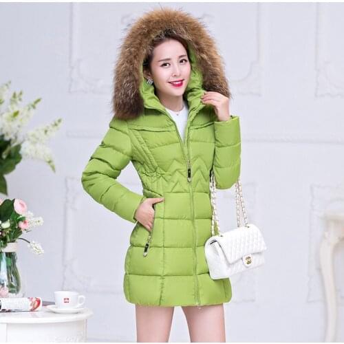 2020 Wadded Jacket Female New Womens Winter warm Jacket Down Cotton Jacket Slim Parkas Ladies Coat Plus Size S-XXXL TP0514