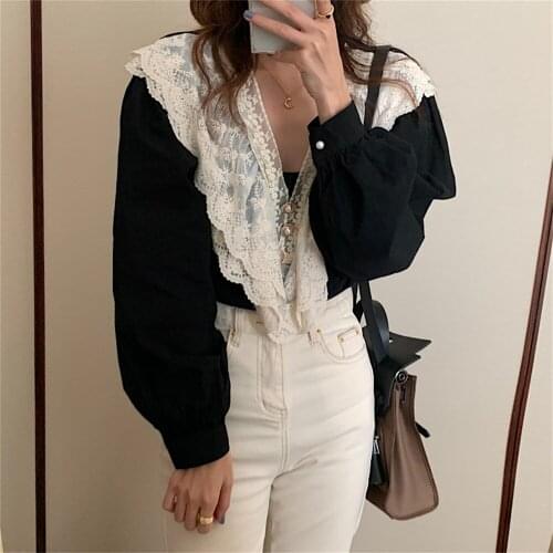 Alien Kitty Button Down Blouses