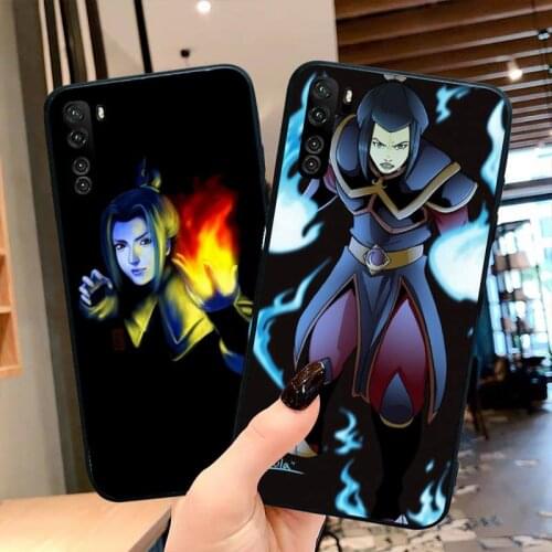 Avatar The Last Airbender azula Katara Silicone Black Phone Case For OPPO Realme 6 Pro Realme 3 5 Pro C2 RENO2-Z A11X