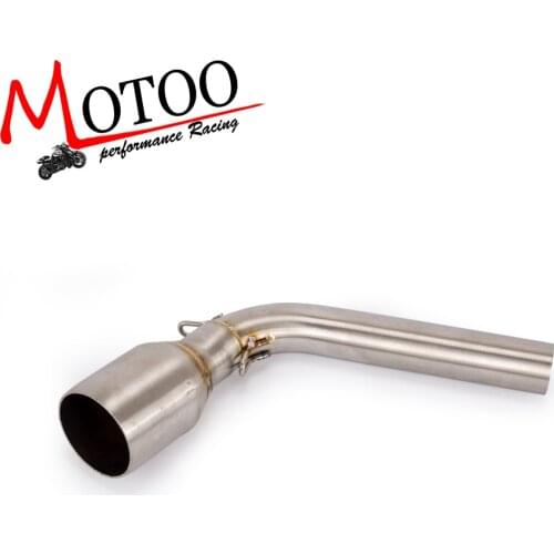Free Shipping Motorcycle Exhaust middle pipe for HONDA GROM MSX125 2013 2014 2015 without exhaust Slip-On