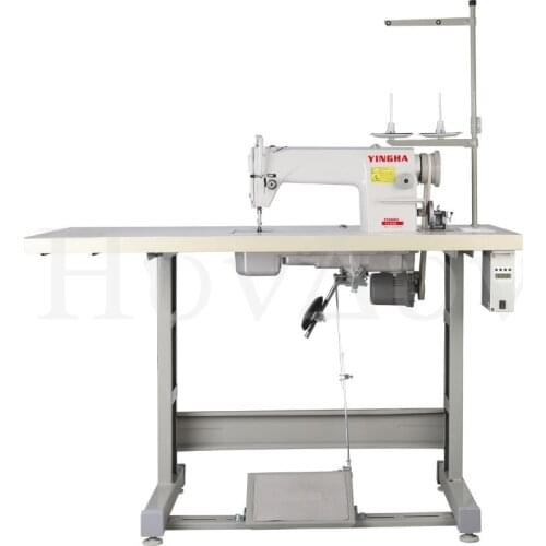 Household high-speed lockstitch sewing machine electric industrial sewing machine single needle flat car to eat thick