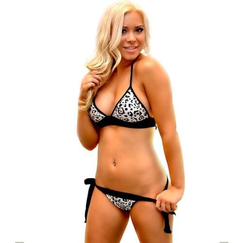 Womens Thong Sexy Underwear Set Bra Brassiere Women Lingerie Set Panties Bra Sets Sexy Snake Skin Leopard Lingerie Femme LNE258