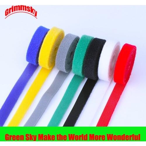 5M/Roll Size 5MX10MM Wire Sewing Accessories Multifunction Colorful Cable Ties Velcro