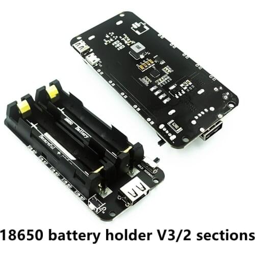 18650 battery holder V3 board compatible with Raspberry Pi Raspberry Pi 3 overcharge protection 5V 2 sections