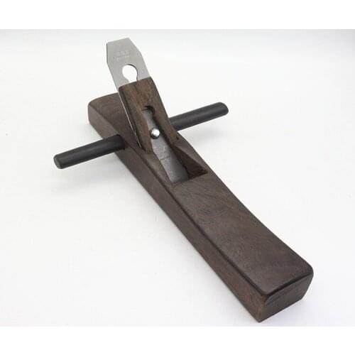 Ebony Woodworking Planer 350mm Polishing Trimming Corner Plane with Handle Hardware Carpenter Hand Tools