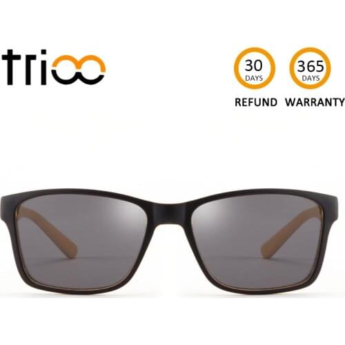 TRIOO Prescription Driving Glasses Unisex Traveling Diopter Sunglasses UV400 Protection Reading Lens Eye Glasses Fashion Classic