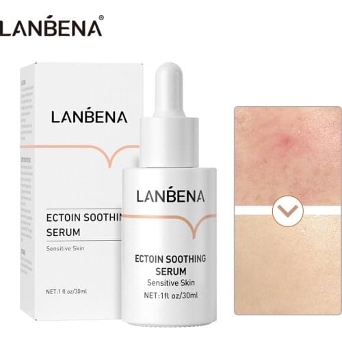LANBENA Ectoin Soothing Serum Anti Allergic Enhance Skin Bottom Repairing Acne Marks Damage Moisturizing Sensitive Skin 30ml