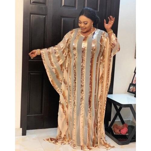 Tilapia sequins party big dress transparent mesh&elastic inner wear 2in1 gorgerous gown