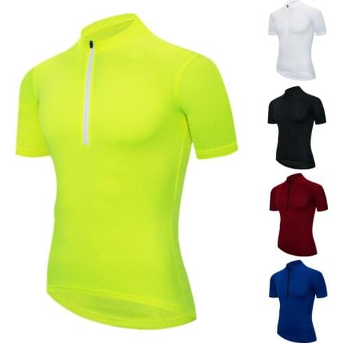 Weimostar Cycling Jersey Men Summer Half Zipper Bicycle Clothing Maillot Cilcismo Breathable MTB Bike Jersey Road Cycling Shirt