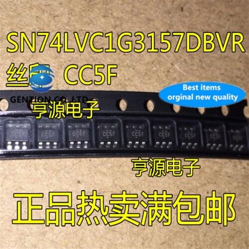 20Pcs SN74LVC1G3157 SN74LVC1G3157DBVR Silkscreen CC5F SOT23-6 in stock 100% new and original