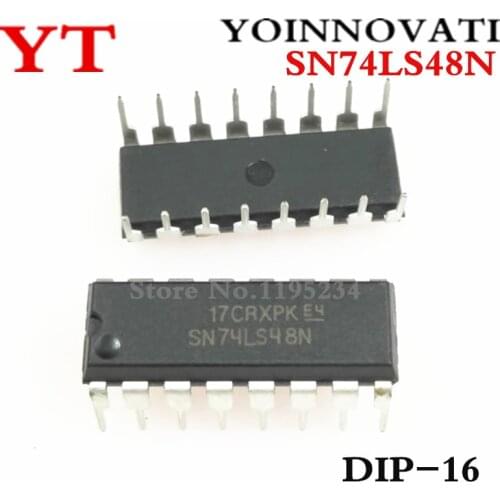 50pcs/lot SN74LS48N SN74LS48 74LS48N 74LS48 DIP16 Best quality