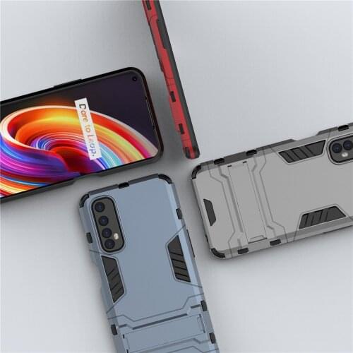 Armor Shockproof Phone Case OPPO Realme 7 Pro X7 Realme 6 Pro Reno 4 Reno 3 Pro 4G Find X2 Pro A52 A92 Hard PC Phone Back Cover