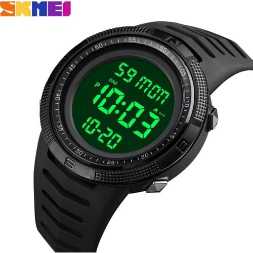 SKMEI Outdoor Sports Watches Men Waterproof Alarm Chrono Digital LED Electronic Student Male Military Wristwatches Reloj Relogio