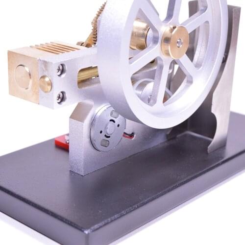 Hot Air Stirling Engine Motor Flywheel Power Science Physics Learning Toy