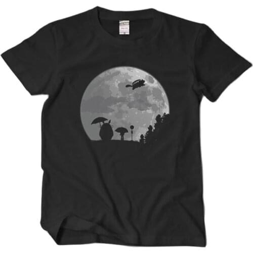 High-Q Unisex Tonari no Totoro cotton T-Shirt tee T Shirt punk rock hiphop lover My Neighbor Totoro loose t-shirt tshirt tee