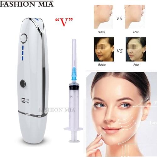 Mini Hifu Ultrasonic RF V-Shape Face Lifting machine with carving Radar Thread Essence Collagen Antiwrinkle Tightening Skin care