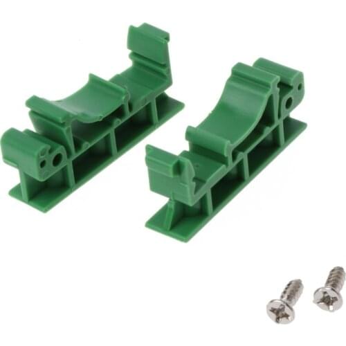 PCB DIN Rail Mounting Adapter Circuit Board Mounting Bracket Holder Carrier Clip