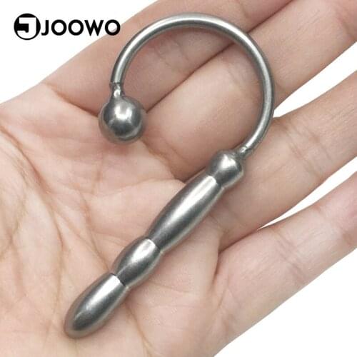 Stainless Steel Urethral Plug Sounding Dilators Prince Wand Penis Stretching Sex Toys for Men Masturbator Dilataciones