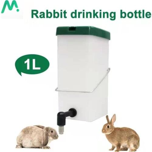 1L Plastic Hamster Drinker Water Bottle Automatic Pet Rabbit Water Fountain Dispenser Drinker Feeder Hanging For Guinea Pig