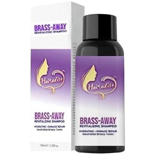 Professional Revitalize Effective Purple Shampoo Removes Yellow Brassy Away Blonde Purple Hair Shampoo 30ml 100ml
