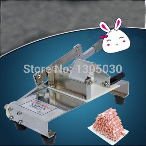 Manual Meat Slicer Household Mutton Roll Slicer Food Processor Stall-fed Meat Cutting Machine