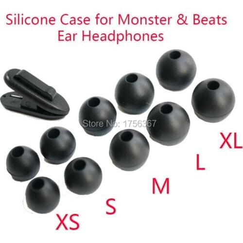 Replace Silicone sleeve for Beats Ibeats Urbeats Powerbeats Heartbeats Jazz Jamz Turbine pro earphones(Earmuffes) jn ear pad
