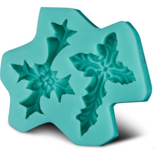 1pc Double Cross Shape Silicone Cupcake Liners Fondant Baking Tray DIY Cake Baking Trays Pastry Tools JH095