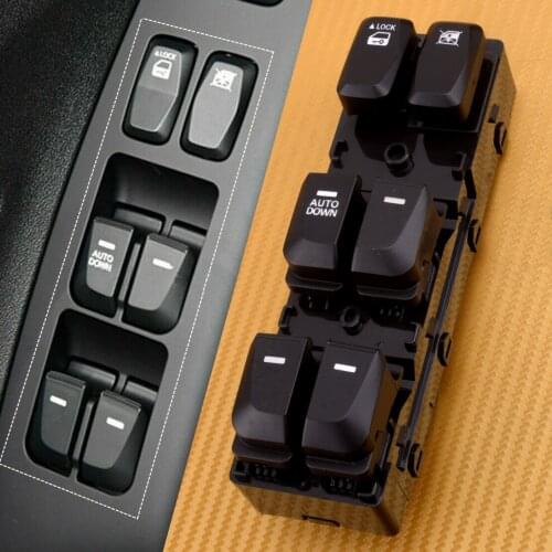 16 Pins Car Electric Power Master Window Switch Fit for Hyundai Tucson 2.0L 2.4L 2010 2011 2012 2013 2014 2015 93570-2S150 LHD