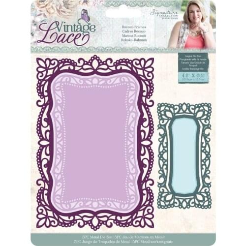 2021 AliliArts Metal Cutting Dies Rococo frames diy Scrapbooking Photo Album Decorative Embossing PaperCard Crafts Die