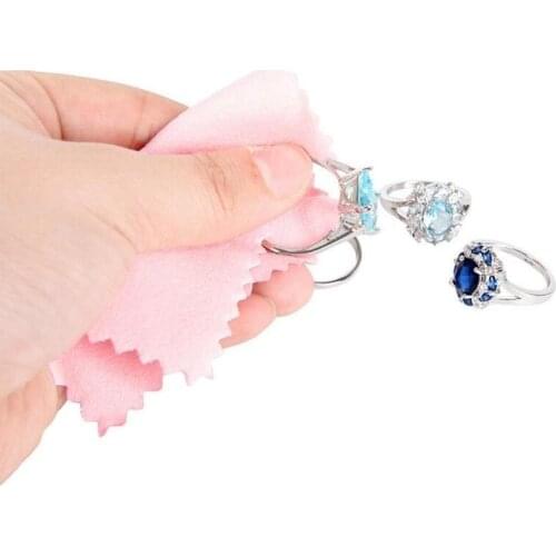 Double-sided Wiping Cloth For Jewelry Cleaning Cloth Polishing Cloth For Jewelry Anti Tarnish