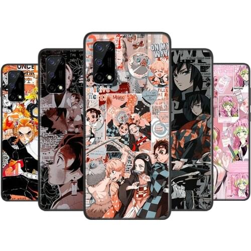 Kimetsu no Yaiba For OPPO A5 A9 A11X A1K A12 A12E A31 A32 A52 A53 A72 A73 A93 A94 AX7 Pro Soft Phone Case
