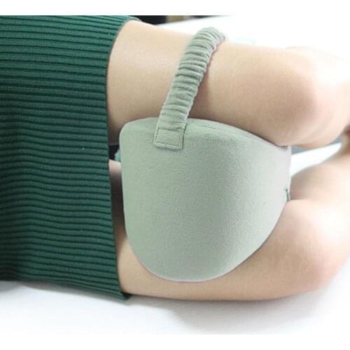 Comfort Pure Memory Foam Knee Pillow for Sciatica Relief Back Pain Leg Pain Hip And Joint Pain with Washable Cover