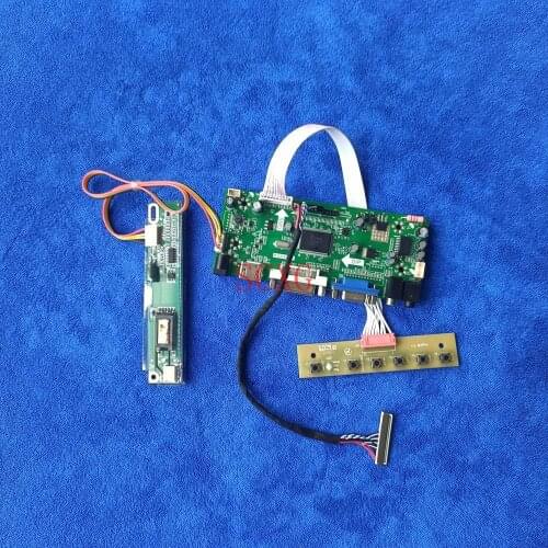 Kit 1CCFL M.NT68676 controller board LCD display LVDS 30 Pin Fit LP150X08-A2/A3/A3K3/A5/A5N1/B3 1024*768 DVI VGA HDMI-compatible