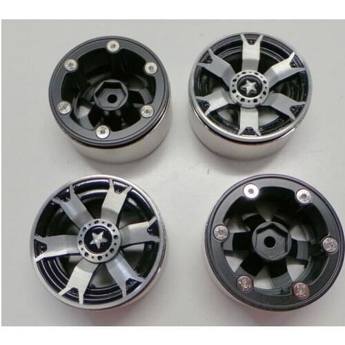 1.9 alloy wheel rim set for 1/10 rc crawlers - 4pcs