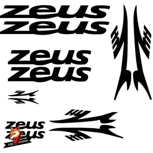 Bicycle frame stickers road bike mountain bike MTB Track bike TT bike cycle decal reflective stickers for ZEUS stickers