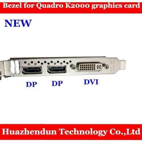 Brand new original baffle for Leadtek Quadro K2000 graphics card DP DVI interface baffle 0714-078 1pcs