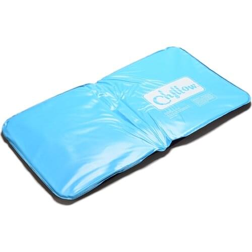 1Pc Ice Cold Pillow Cool Gel Hypoalergentic Non-toxic Aid Pad Muscle Relief Sleeping Mat Travel Pillows Neck Water Blue