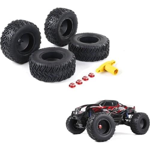 Remote Control Car Toys Nitro Buggy Truck ROFUN XLT Traxxas X-MAXX Compact Tire Rims Wheels Sets 230mm*90mm