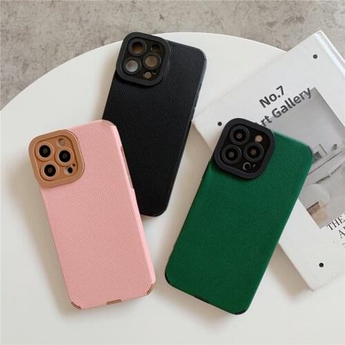 Cute Retro Painting Flower Leaves Floral PU Leather Phone Case for iPhone 12 11 Pro XS Max XR X 8 7 Plus SE 2020 Soft Cover Capa