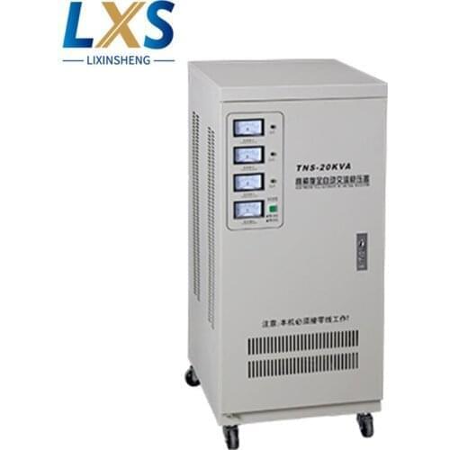 TNS Series Voltage Stabilizer Output Voltage 380V Three-phase High-precision Automatic AC Voltage Regulator TNS-6K