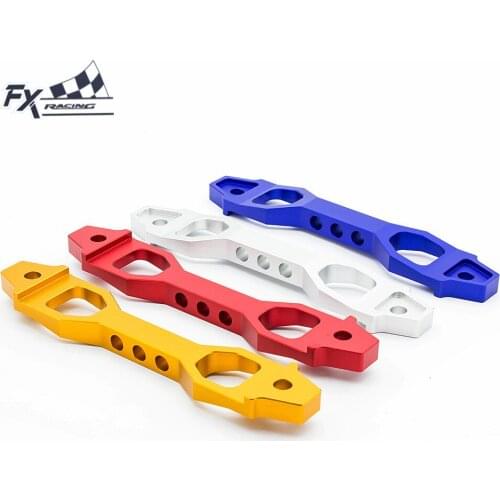 CNC Aluminum Alloy Universal Car Battery Tie Down Brace Bracket Battery Fasten Bracket For Honda Civic 2002 2003 2004 2005