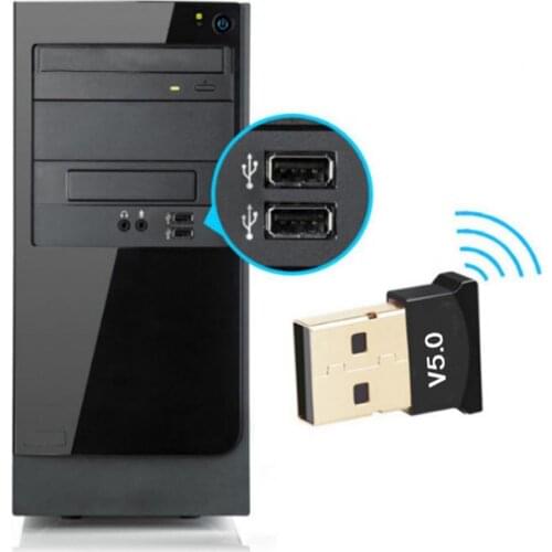 USB Bluetooth 5.0 Adapter Transmitter Bluetooth Receiver Audio Bluetooth Wireless USB Adapter for Computer PC Laptop