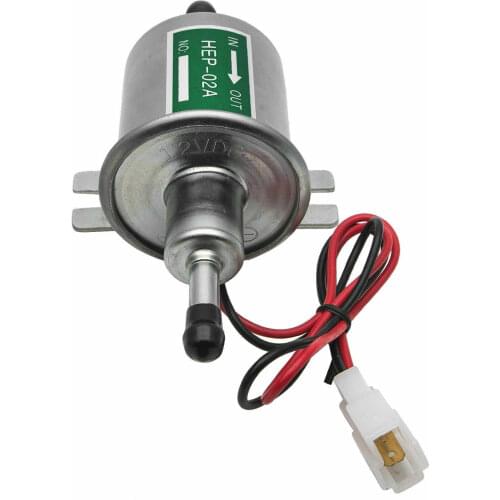 High Quality HEP-02A Low Pressure Universal Diesel Petrol Gasoline Electric Fuel Pump 12V For Car Motorcycle